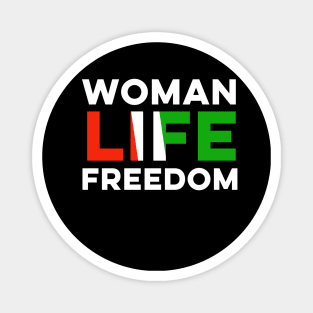 woman life freedom Magnet